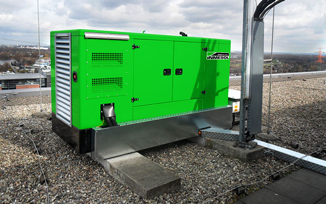 travaux de génie civil pour groupes électrogènes