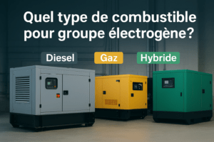 Quel type de combustible pour groupe électrogène